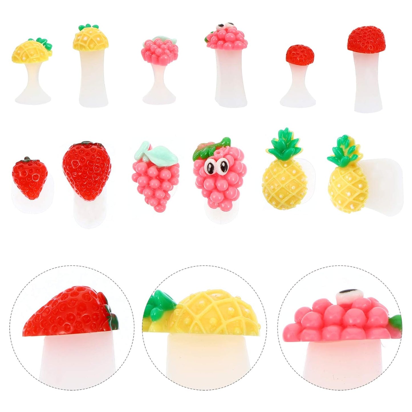Uonlytech Nail Art 32pcs Silicone Toe Separators Flower Toe Separator Toe Nail Separators Toes Dividers Pedicures Nail Art Tools Pedicure Spacers for Nail Salon Toes Dividers