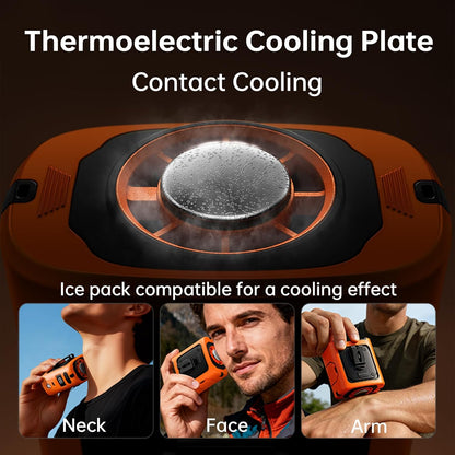 MUXNW Waist Clip Fan,100‑Speed 14000RPM,8000mAh