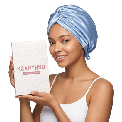 Adjustable Silk Bonnet Satin Curly Hair Wrap for Sleeping Women Anti Frizz
