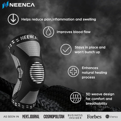 NEENCA Professional Knee Brace, Medical Knee Support for Women & Men Relief