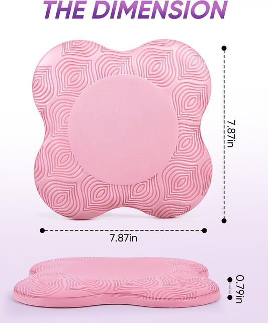 2-4 Pack Yoga Knee Pads, TPE Cushion for Pilates Exercise