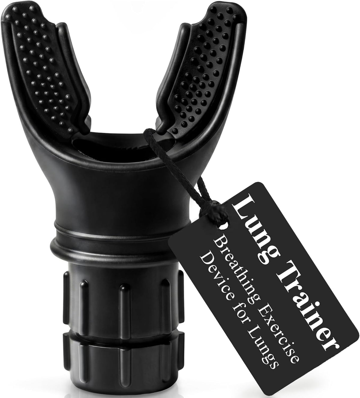 Expand-A-Lung | Breathing Exerciser Device for Lungs | Airflow Trainer Fitness | Cardio Expansion & Capacity | Sports Endurance | Dual-Way Inhale-Exhale Workout