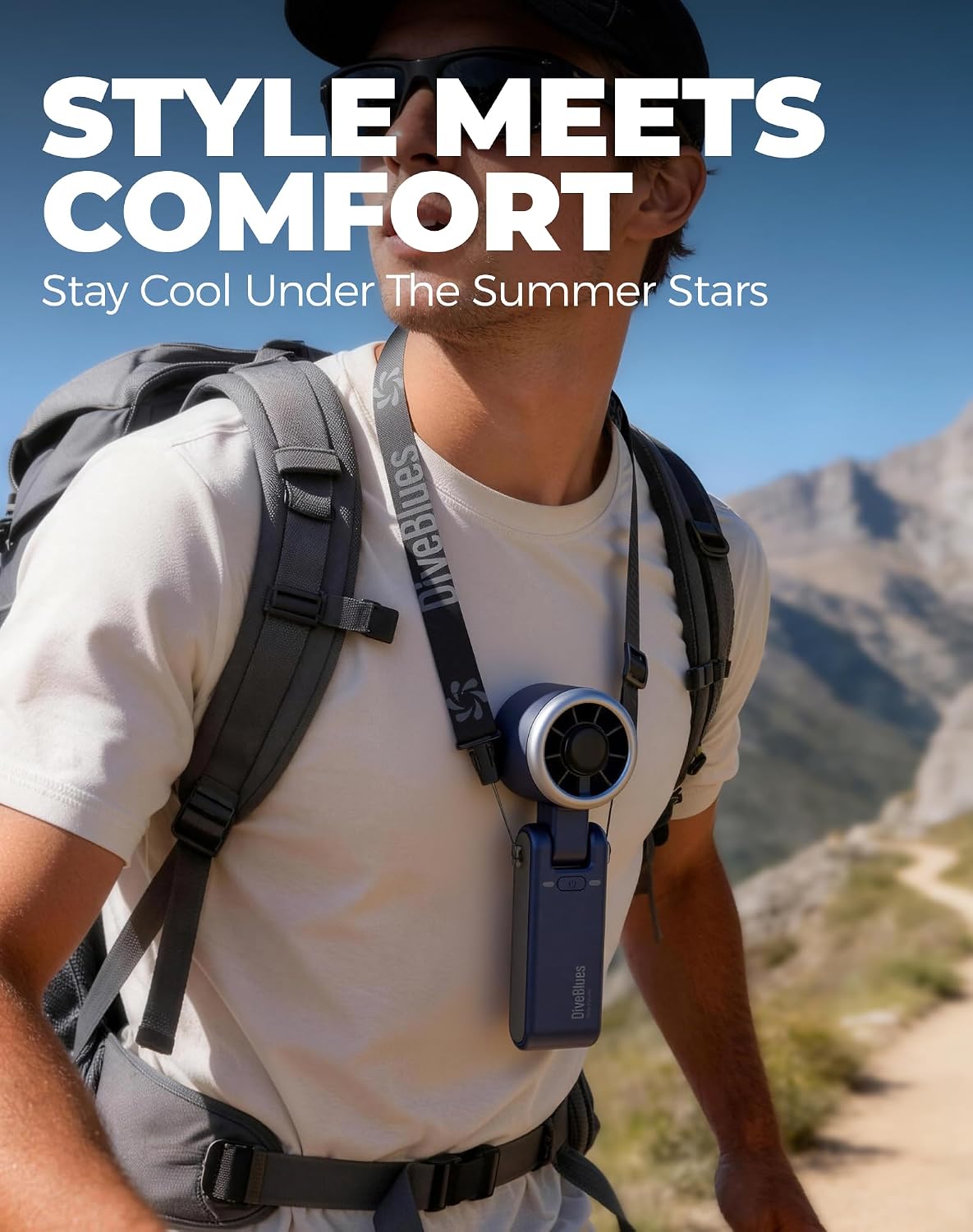 Diveblues Portable Handheld Turbo Fan