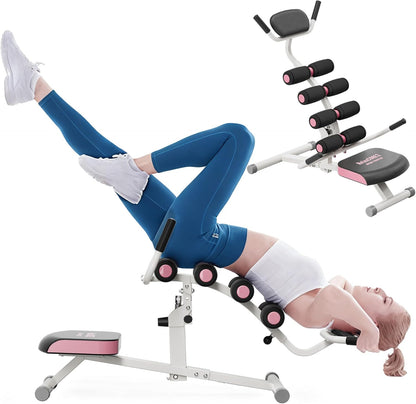 seanleecore Inversion Table for Back Pain Relief - 350lbs Capacity, Improve Posture and Spinal Health - Ideal for Home and Gym Use