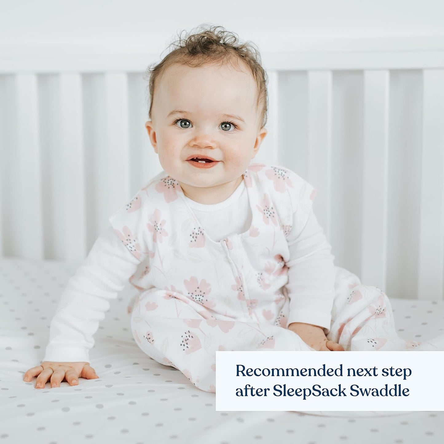 HALO SleepSack, 100% Cotton Wearable Blanket, Swaddle Transition Sleeping Bag, TOG 0.5, Ocean Life, Medium, 6-12 Months