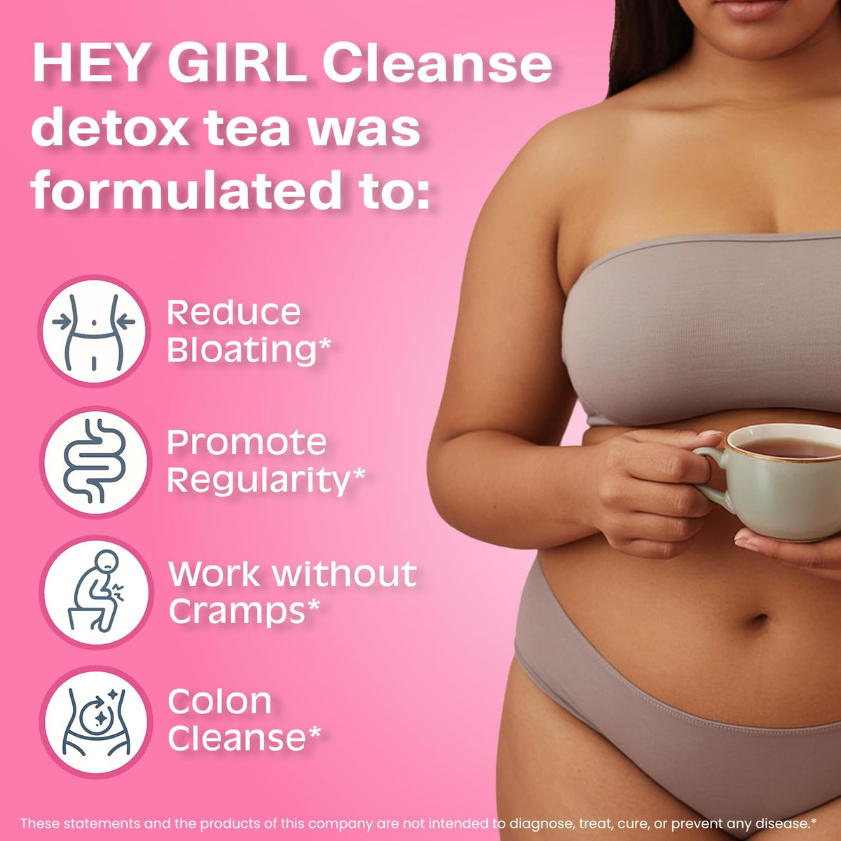 Detox Tea for Bloated Belly & Digestion | Loose Leaf Herbal Tea | Body and Colon Cleanse with Milk Thistle, Burdock Root, Senna Leaf | Digestive & Flat Tummy Tea | Natural Laxative