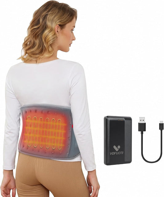 Vofuoti Portable Cordless Heating Pad with 10000mAh Battery