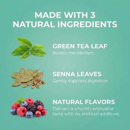 HYLEYS Slim Tea, 5 Flavor Weight Loss Variety Pack, Senna Tea, 25 Bags