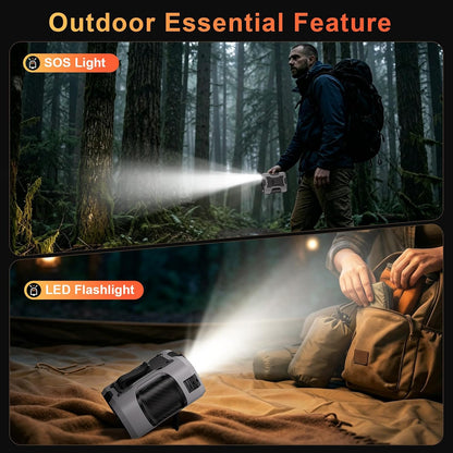 Portable Waist Fan Personal 14500mah 100 Speeds Clip On Shirt Fan Belt