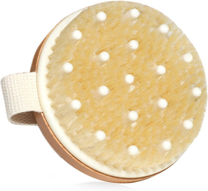 SURDOCA Dry Brush, Body Exfoliating Scrubber, Bath Shower Brushes for Improve Circulation, Cellulite and Lymphatic Remover
