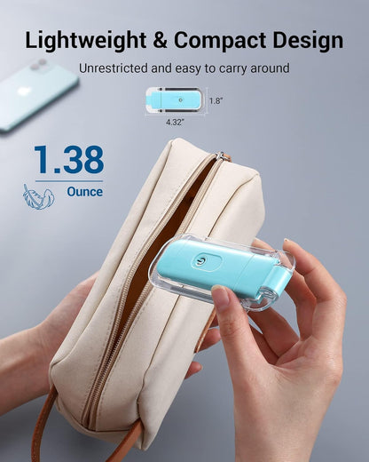 DEWENWILS USB Rechargeable Book Reading Light, 3000K Warm White, Brightness Adjustable Clip on LED Bookmark Lamp at Night in Bed, Portable Booklight for Bookworms, Kids