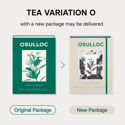 OSULLOC Premium Tea Collection (40 count, 10 flavors x 4 ea), Self Care Sampler Gift Box Variety Pack, Premium Organic Pure & Blended Tea from Jeju