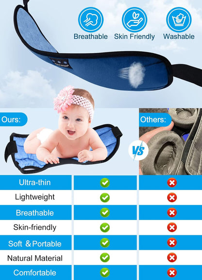 TOPOINT Sleep Mask with Headphones Bluetooth 5.4 Wireless, Sleep Headphones Earphones Earbuds with Microphone HD Speakers Music, Blackout Eye Mask for Sleeping Travel Meditation Men Women Cool Gadgets