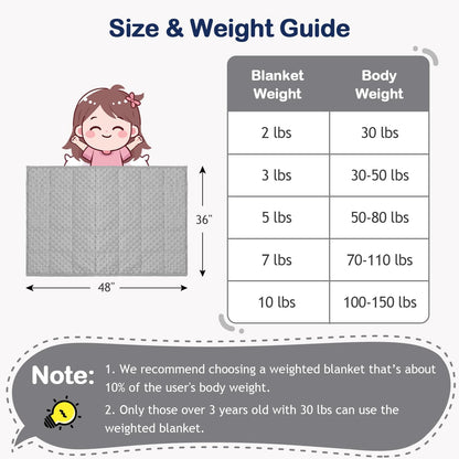 Kivik 2 lbs Weighted Lap Pad, Ultra Soft Minky Dotted Heavy Blankets Throw for Better Study Relaxing & Sleeping, Machine Washable, 20 x 30 Inches, Purple