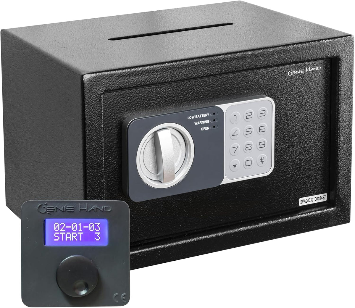 Genie Hand – Time Lock Safe Countdown – B-Class Lock – Anti Bounce Technology