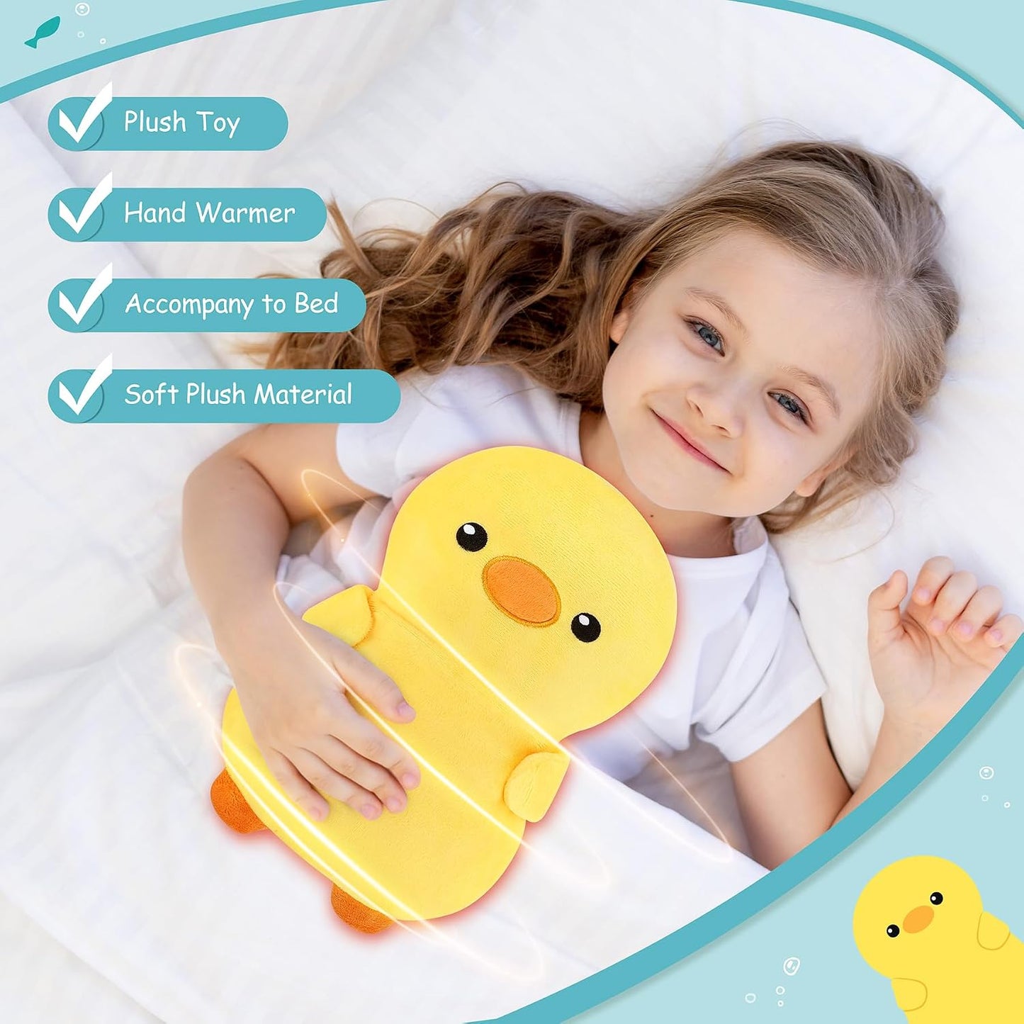 Microwave Heating Pad for Period Cramps,Otter Microwavable Heating Pad for Shoulder Neck Back Knee Pain Relief with Lavender Scented,Cute Otter Plush Toys Heat Pack for Women Kids Birthday