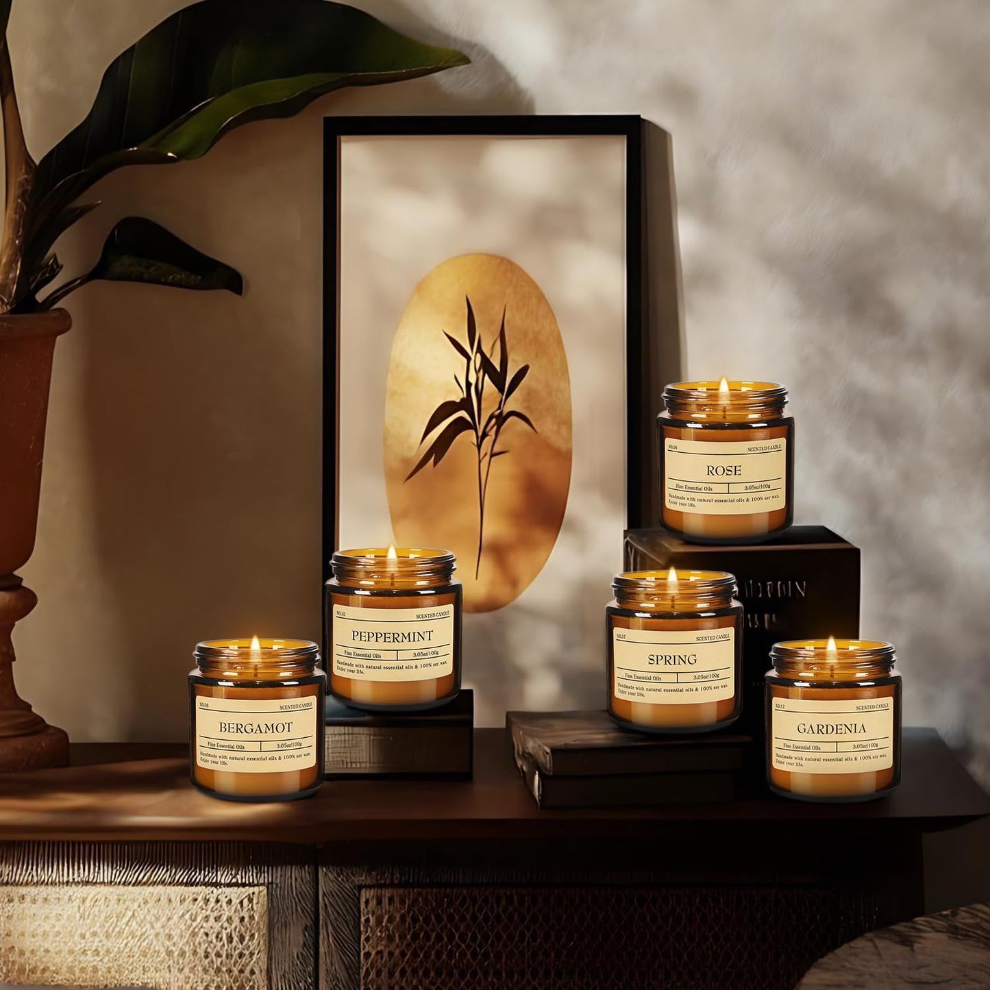 36 Pack Scented Candles Set for Home, Relaxing Stress Relief, Aromatherapy - Natural Soy Wax and Fragrance - Gifts for Women, Mom, Best Friend, Wife, Birthday