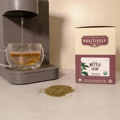 Positively Botanicals, Organic Nettle Leaf, K-Cup® Compatible, 24 Pods
