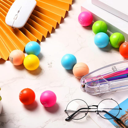Sotiff 100 Pcs Stress Balls Bulk for Adults Colorful Foam Stress Relief Gift Toys with Motivational Quotes Squeeze Balls for Office Relief Employee Appreciation (Ten Colors,Inspirational)