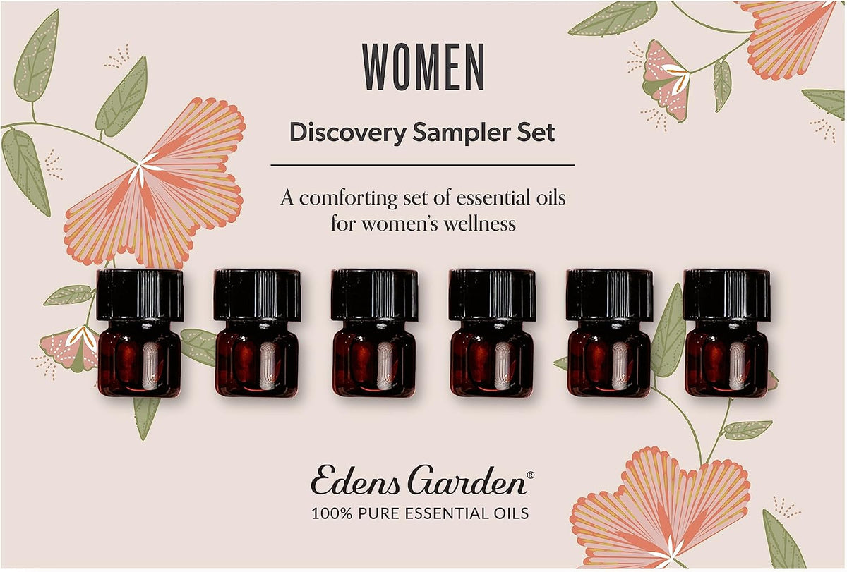 Edens Garden Top Essential Oil Blends Sampler 18 Set – 100% Pure Therapeutic Grade, Natural, Undiluted Aromatherapy Scents for Diffusers & Humidifiers – Wellness Gift for Men & Women, .92 ml/ 18 Pack