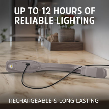 Energizer Flex-R LED Rechargeable Book Light for Reading in Bed, Reading Light with Warm LED Color, Long-Lasting and Lightweight,Blue