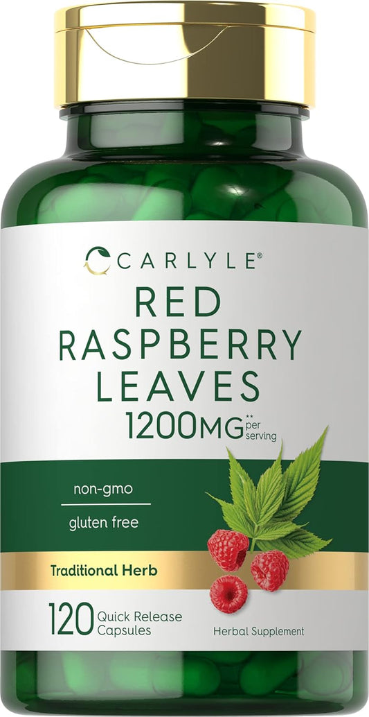 Carlyle Red Raspberry Leaf Capsules | 120 Count