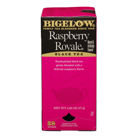 Bigelow Raspberry Royale Tea, 28 Count Tea Bags (Pack of 6)