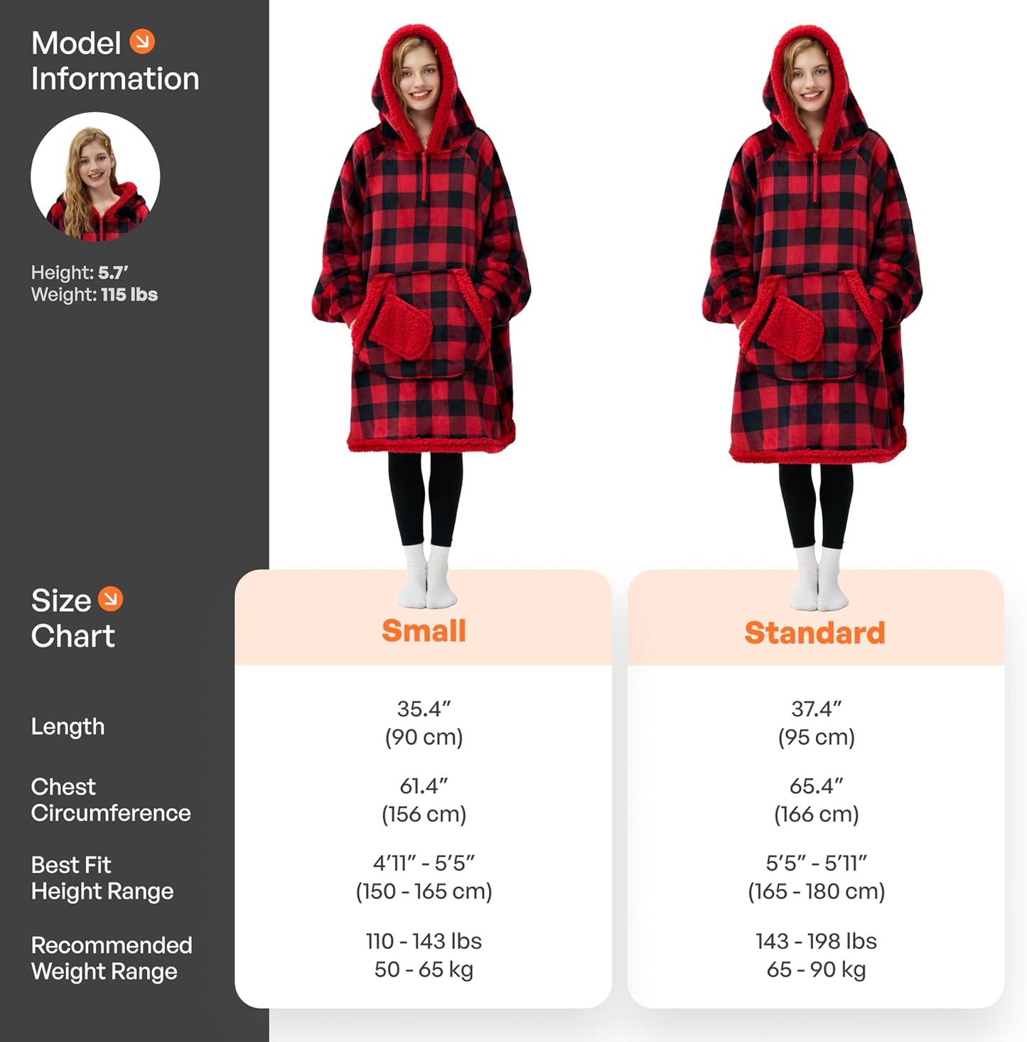 Giggling Getup Wearable Blanket Hoodie for Adults Gifts for Teen Girls Sister Women Sherpa Fleece Printed Hooded Blanket Sweatshirt Warm Cozy with Pocket & Sleeves Beige Cat