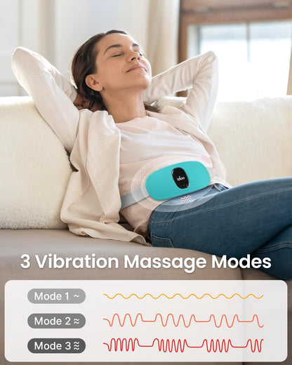 iDOO Cordless Heating Pad for Menstrual Cramps, Lightweight & Portable
