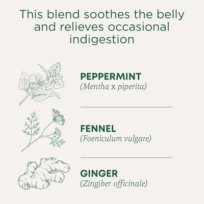 Traditional Medicinals Tea, Organic Triple Mint - Supports Healthy Digestion - Kosher, Non-GMO, Caffeine-Free - 16 Tea Bags