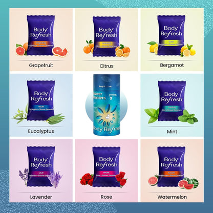 Shower Steamers Aromatherapy 8 Pack - Shower Bombs with Natural Essential Oils, Gifts for Women Mom Wife Men, Birthday Gifts for Women,Self Care, Relaxation, Home Spa, Travel Essentials