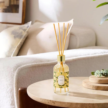 Airkeep Reed Diffuser Oil Set with Reed Sticks,Citrus Aromatherapy Oil Scent Diffuser for Home Office Bathroom Decoration Perfume and Gifts 3.38oz/100ml