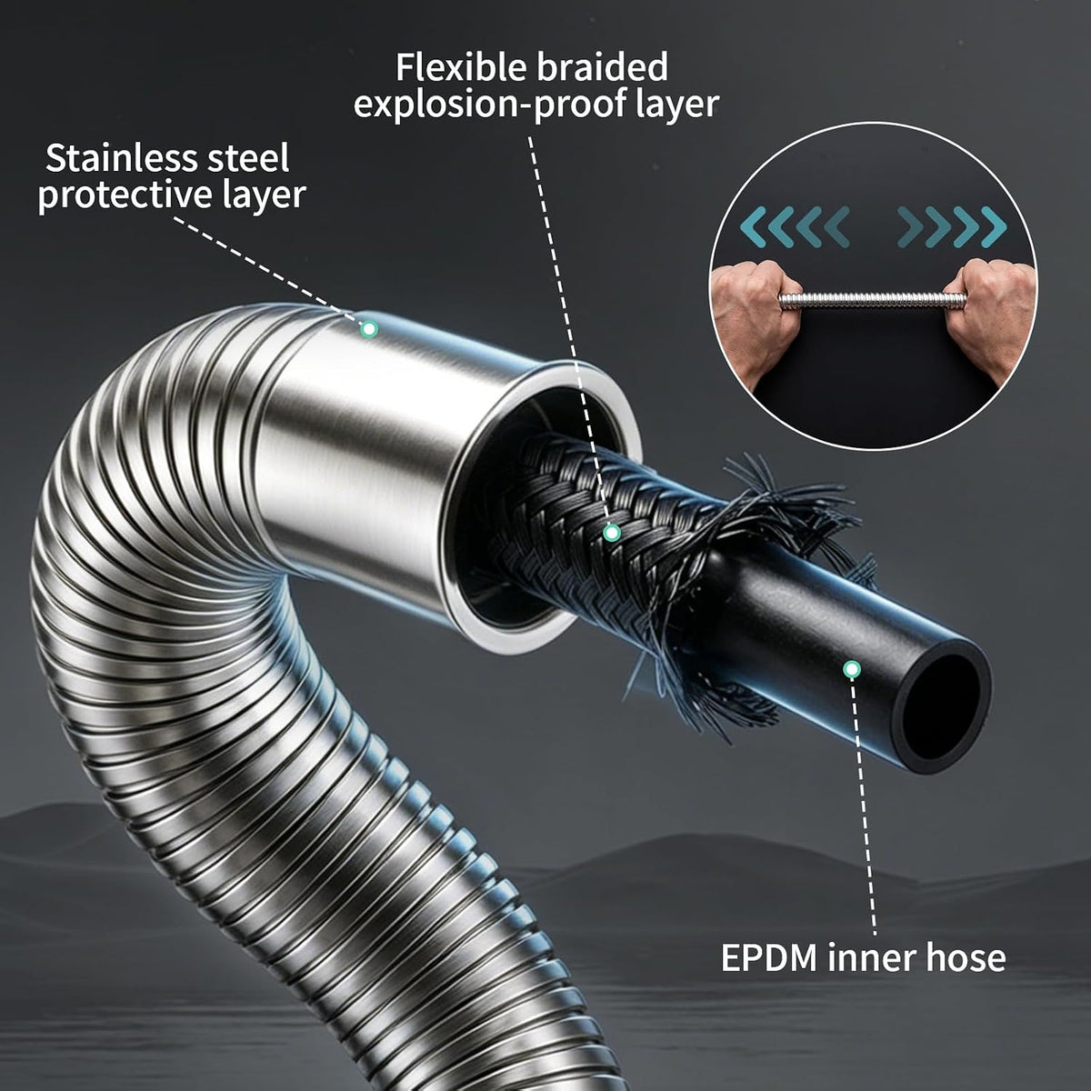 SR SUN RISE High Pressure Filtered Handheld Shower Head 9 Spray（1 filter）
