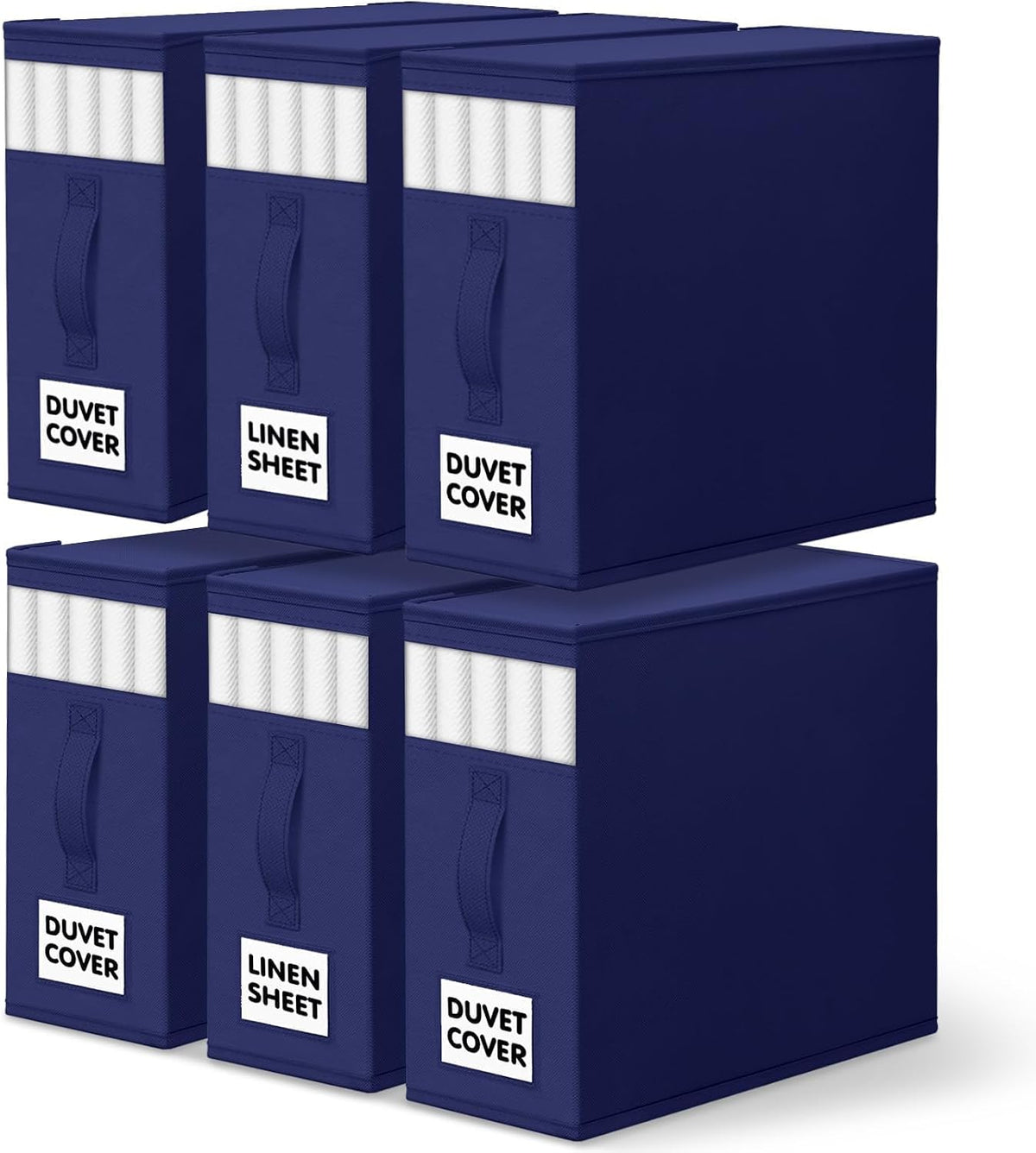 WOWBOX Bed Sheet Organizers and Storage,Closet Organizer Under Bed Storage