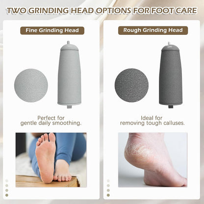 Upgraded Electric Callus Removers for Feet, Electric Foot Callus Remover, Rechargeable Portable Electronic Foot File Pedicure Tools, Professional Pedi Feet Care for Dry/Dead Skin, for Feet & Hands