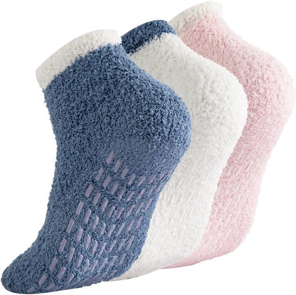 Breslatte Non Slip Hospital Socks with Grips for Women Grip Slipper Socks for Women Gifts