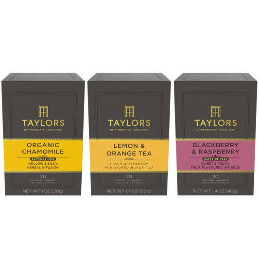 Taylors of Harrogate Herbal Tea Variety Pack, 20ct x 3
