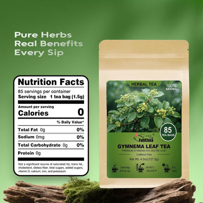 FullChea - Rooibos Tea Bags, 60 Counts - Premium South African Natural Rooibos - Non-GMO - Caffeine-Free - Antioxidant-Rich & Supports Digestion