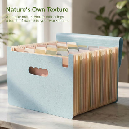 ABC life 26 Pockets Accordion File Organizer, Expanding File Folders