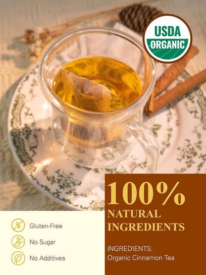 GLDNT Organic Milk Thistle Tea, Natural Organic Milk Thistle Seed Herbal Tea, Mild & Mellow Taste, Caffeine Free, 100 Count
