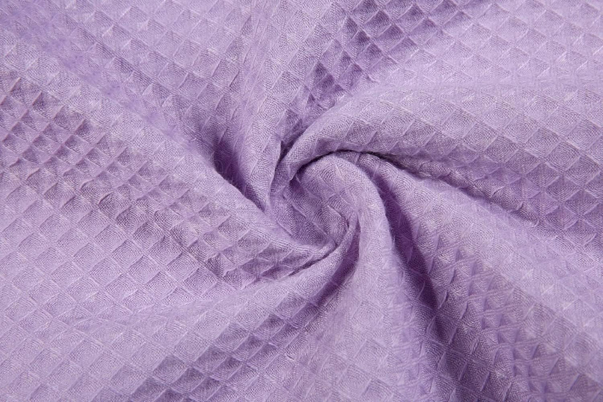 sunshinemall Women's Lightweight Bath Shower Wrap Waffle Spa Robes Bathrobe Quick Dry Cover Up with Adjustable Closure