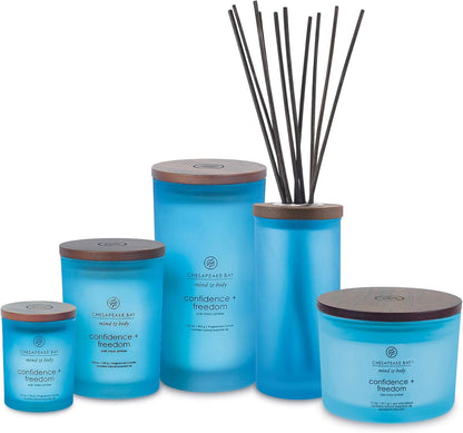 Chesapeake Bay Candle Scented Candle Serenity + Calm (Lavender Thyme) Coffee Table Home Décor
