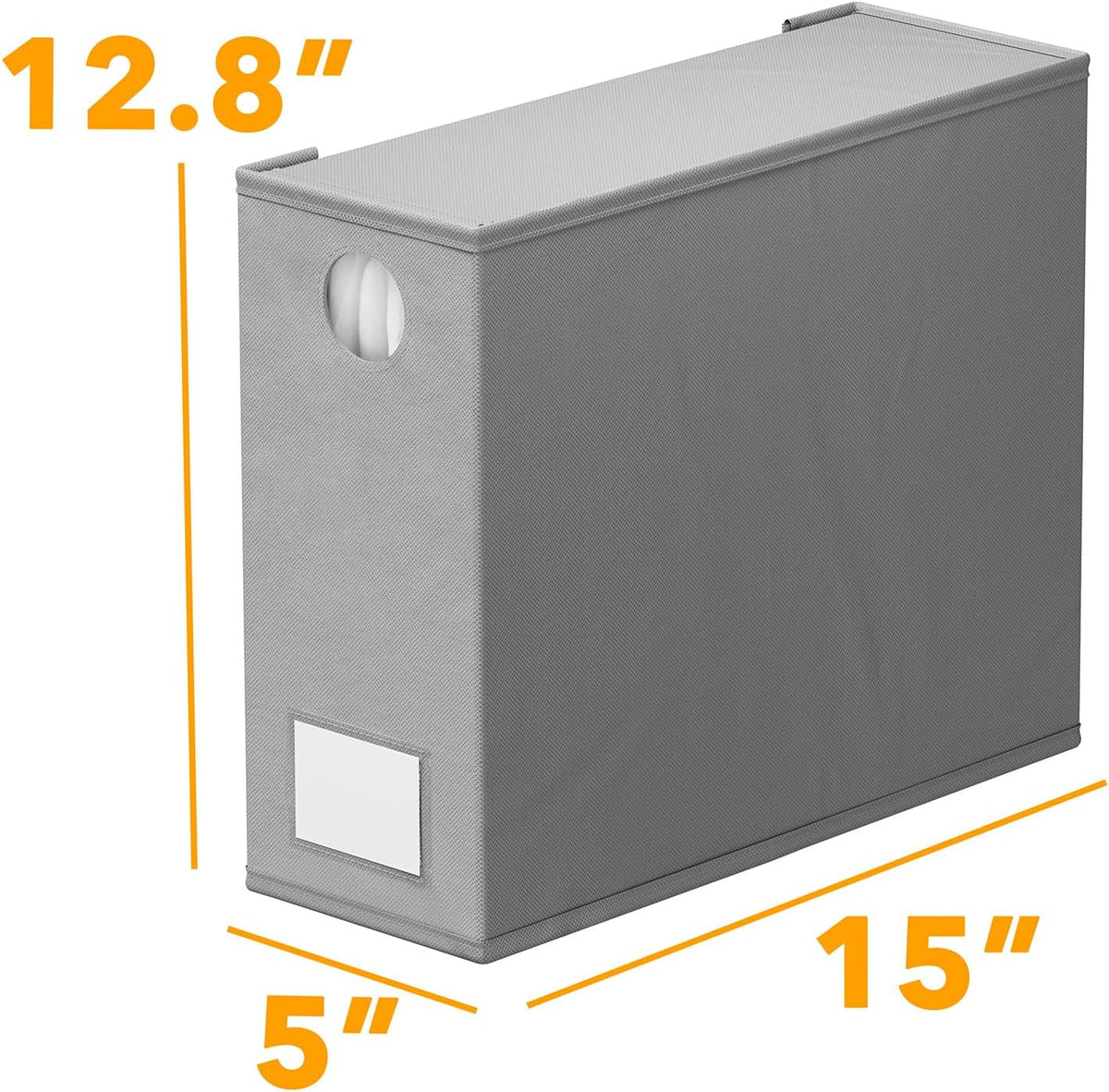 SpaceAid Bed Sheet Organizer and Storage, Foldable Sheet Organizer with Window for Linen Closet, Set Folder Keeper for Queen & King Size Bedding Storage (Black)