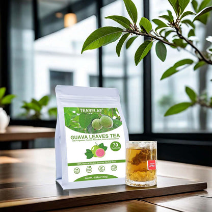 TEARELAE - Chamomile Lavender Tea, 50 Herbal Tea Bags with Lemon Balm for Relaxation & Bedtime - Non-GMO - Caffeine-Free - Floral & Soothing