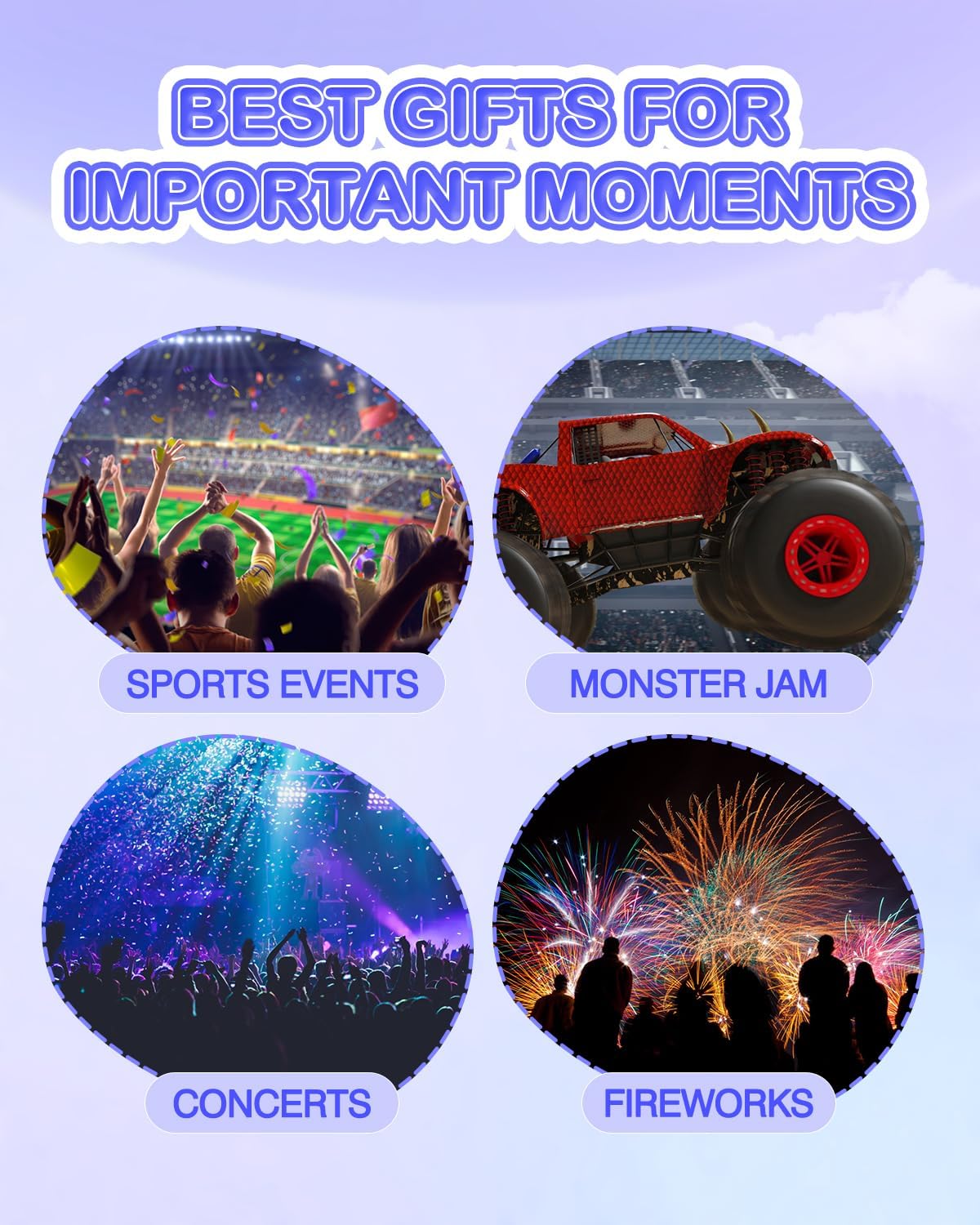ZOHAN EM030 Kids Ear Protection, Noise Cancelling Headphones Ear Muffs for Autism Sensory, Safety Noise Reduction Hearing Protection for Monster Truck/Concerts/Fireworks/Air Shows