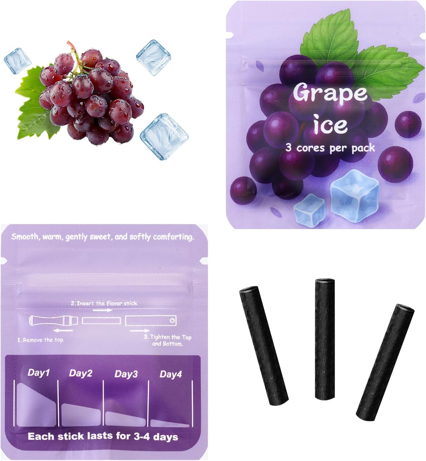 Breathing Necklace for Anxiety Adults - Adjustable Air Outlet Breathe Necklaces with Natural Flavored - Breath Free Stress Relief Device with Flavor - Meditation Gifts for Women Men