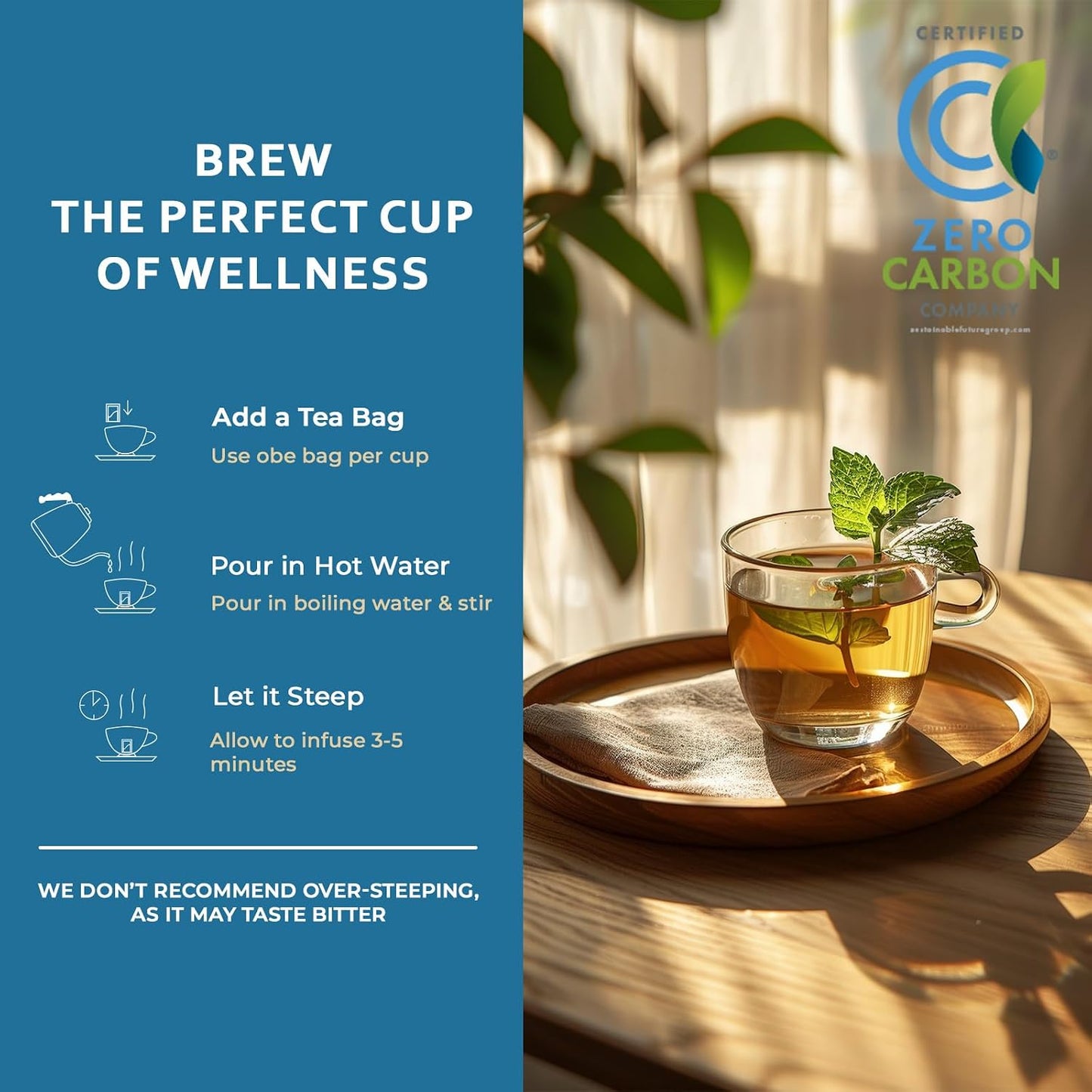 Life Plus Style Gourmet Pagoda Garden Chamomile Lavender Herbal Tea Caffeine Free Hot or Iced Floral Blend Natural Delicious Sleep Tea 60 Tea Bags