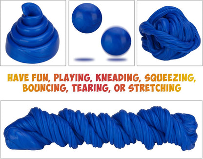 INNER-ACTIVE Play Putty Therapy Putty for Kids with Charms Deep Blue Sea Theraputty Medium Resistance, Increase Fine Motor Skills and Finger Strength, Physical and Occupational Therapy Toy