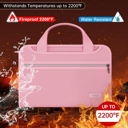 Tamfile Fireproof Accordion File Organizer, Expanding File Folder