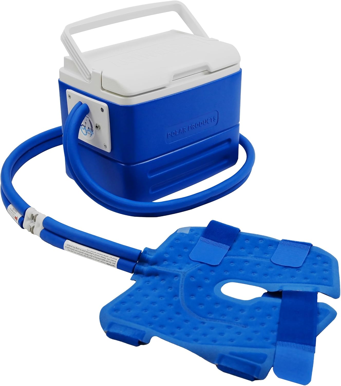 Polar Active Ice 3.0 Cold Therapy Ice Machine System with Programmable Timer, Shoulder Compression Pad, Lightweight 9 Quart Cooler Freeze Kit, Quiet Pump, Strong Cryotherapy Pain Relief Treatment